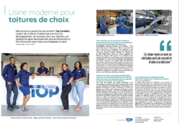 Usine moderne pour toiture de choix